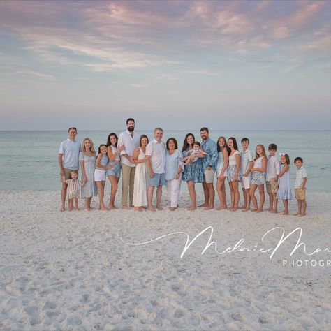 Watercolor Beach Photographer blue and white wardrobe Beach Pictures White Outfit, Denim And White Beach Family Photos, Family Beach Pic Outfit Ideas, Shades Of Blue Family Photos Beach, Beach Pictures Clothes Family Portraits, Color Scheme For Beach Family Photos, Family Picture At The Beach, Blue White Khaki Family Pictures Beach, Family Beach Vacation Outfits