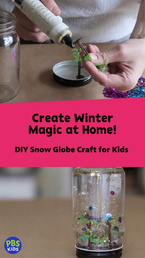 Turn old toys into magical homemade snow globe scene! Ideas for winter fun, this DIY snow globe craft is an easy way to repurpose plastic figurines or other toys and will keep your kids entertained while they create their own snowy wonderland in a glass jar. Get ready to shake things up with this homemade snow globe idea that makes crafting feel like an at-home winter adventure! Easy Diy Snow Globe For Kids, Diy Photo Snow Globe, How To Make A Snow Globe, Easy Snow Globe Craft, Snow Globe For Kids, Diy Snow Globes, Snow Globe Craft, Homemade Snow Globes, Homemade Snow