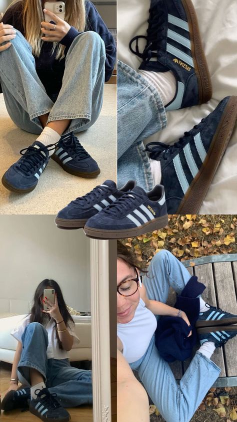 Red Shoes Outfit, Adidas Outfit Shoes, Pretty Shoes Sneakers, Christmas Shoes, Adidas Spezial, Cute Prom Dresses, Adidas Outfit, Stockholm Fashion, Pretty Shoes