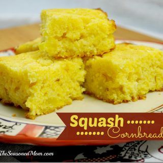 Squash Cornbread - The Seasoned Mom Squash Cornbread Recipe, Squash Cornbread, Maple Cornbread, The Best Cornbread, Best Cornbread, Fake Ginger, Butternut Squash Casserole, Cheddar Cornbread, The Seasoned Mom