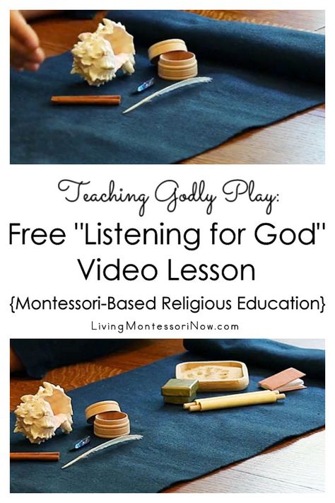 Godly Play Materials, Prayer Morning, Spiritual Education, Catholic Kids Activities, Prayer Crafts, God Ideas, Liturgical Calendar, Montessori Environment, Godly Play