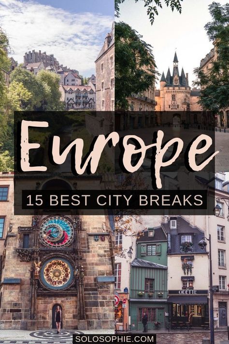 Looking for a European weekend escape? Here's your ultimate guide to the best city breaks in Europe that you need to take ASAP! Best City Breaks Europe, Weekend In Europe, Europe City Breaks, Europe Weekend Trips, City Trips Europe, Winter City Break, City Breaks Europe, Dream Holidays, Vacation Europe