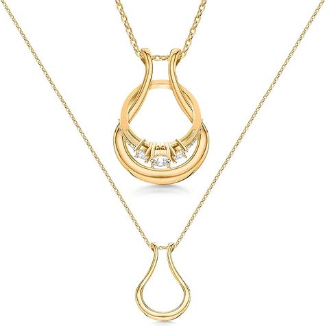 Amazon.com: Emily C Original Patented s925 Gold Ring Holder Necklace - Sterling Silver Base plated with 14 Karat Gold - Women & Men Wedding Ring Holder Necklace - Women & Men Engagement Ring Necklace Holder - Gift for Her - Mother, Mom, Wife, Nurse, Doctor (Drop) : Clothing, Shoes & Jewelry Wedding Ring Holder Necklace, Ring Necklace Holder, Wedding Ring Necklace Holder, Necklace Ring Holder, Men Engagement Ring, Engagement Ring Necklace, Wedding Ring Holder, Ring Holder Necklace, Ring Holder Wedding