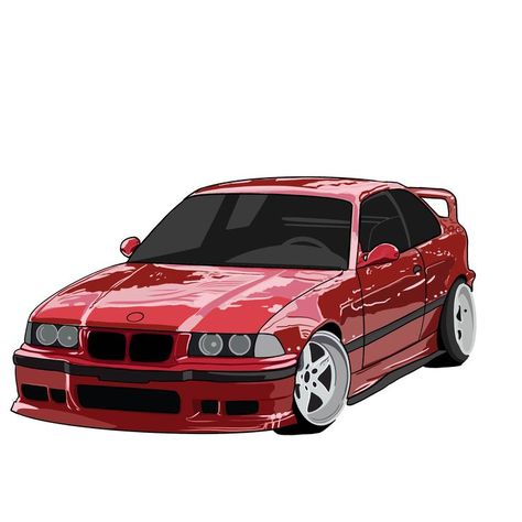 Bmw E36 M3, Most Luxurious Car, E36 Coupe, Carros Bmw, Bike Bmw, Bmw Art, E36 M3, Bmw E34, Cars Design