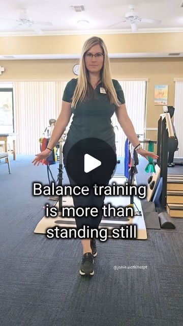 Balance Activities For Elderly, Dynamic Balance Activities For Elderly, Balance Training, Elderly Activities, Elderly People, Balance Exercises, Fall Prevention, Physical Therapy, Make Sense