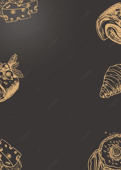 Black Gradient Dessert Background Sweet Poster Design, Dessert Background Wallpapers, Bakery Background Design, Cake Background Design, Bake Sale Poster, Dessert Background, Bakery Background, Background Cake, Bee Birthday Cake