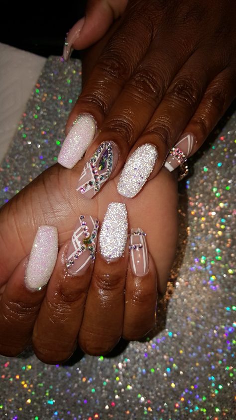 Medium Length, Nail Designs, Nails, Beauty