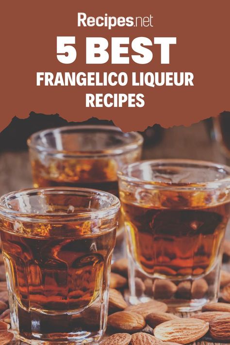 Frangelico Liqueur is a delightful Italian liqueur renowned for its rich hazelnut flavor and subtle notes of cocoa and vanilla. It's made from a blend of toasted hazelnuts, cocoa, vanilla berries, and other natural flavors, resulting in a smooth and indulgent liqueur that's perfect for sipping on its own or incorporating into cocktails. Go to Recipes.net and explore cocktail recipes showcasing the versatility of Frangelico Liqueur and are sure to impress your guests at any party or gathering. Homemade Frangelico Recipe, Frangelico Recipes Desserts, Cocktails With Frangelico, Drinks With Frangelico, Frangelico Cocktail, Frangelico Recipes, Frangelico Drinks, Drinks For Party, Chocolate Cake Shot