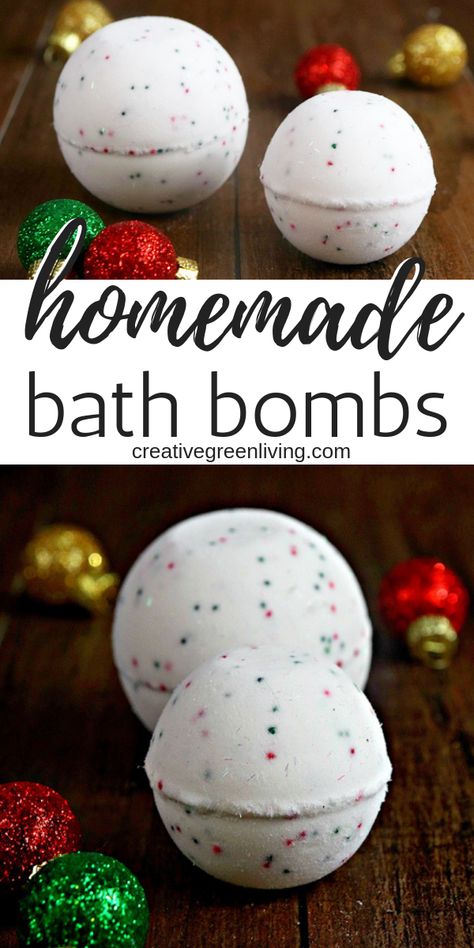 Make DIY bath bombs just like Lush! Learn how to make homemade bath bombs without epsom salt. These homemade bath bomb tutorials will teach you how to make bath bombs with essential oils that smell awesome and add some fun to your bath!  #creativegreenliving #bathbombs #lush #bathbodyworks #DIYbeauty #essentialoils #beauty #beautyhacks #bathfizz #bathbombrecipe Free Christmas Crafts, Gift Ideas Crochet, Bombe Recipe, Bath Bomb Recipes, Homemade Bath, Homemade Gift Ideas, Homemade Bath Products, Sugar Scrubs, Best Bath