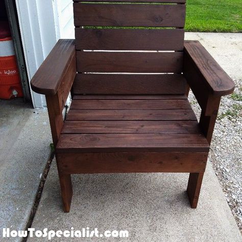 Wooden Outdoor Furniture Plans, Outdoor Chairs Diy, Patio Chairs Diy, Wood Chair Diy, Chairs Diy, Wooden Outdoor Furniture, Woodworking Chair, Diy Projektit, Woodworking Furniture Plans