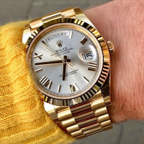 Sport Watches For Men, Rolex Presidential, Hand Watches, Mens Watches Popular, Hobbies For Men, Rolex Watches For Men, Gold Rolex, Time Keeper, Rolex Men