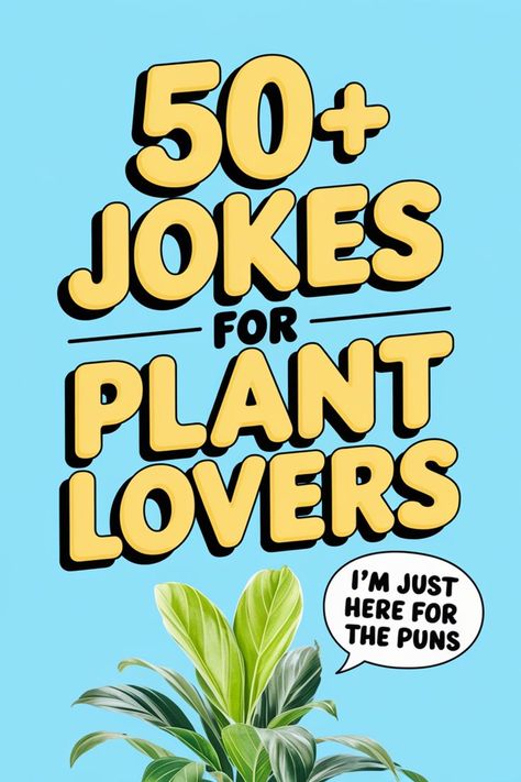 Plant Puns and Jokes Plant Jokes, Plant Puns, Plants Quotes, Quotes Pinterest, Joy Quotes, Simple Pleasures, Thank You Notes, So Funny, Plant Lover