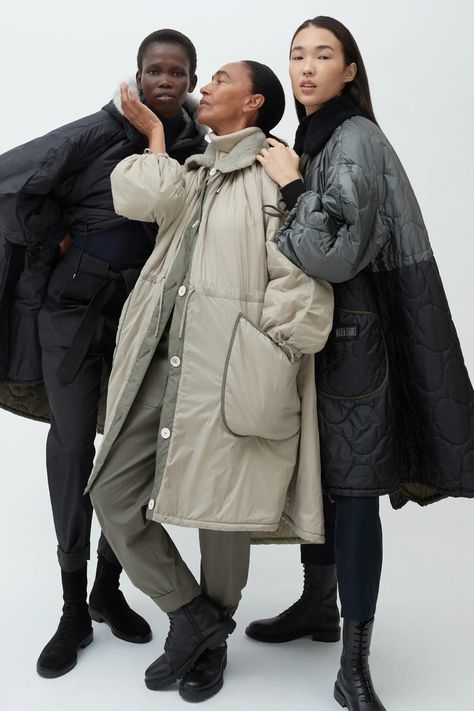 MARFA STANCE | All Quilted Parka, Jacket Parka, Shearling Coat, Looks Chic, Transitional Style, Sport Wear, Puffer Coat, Effortless Style, Parka