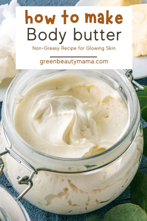 The Best Homemade Body  Butter for Dry Skin Homemade Hand Cream, Winter Body Butter, Hand Cream Recipe, Diy Lotion Recipe, Diy Hand Cream, Hand Cream Homemade, Dry Skin Diy, Homemade Body Lotion, Homemade Body Butter