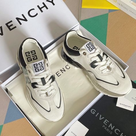 Givenchy Air Cushion Sneakers Black For Men GVC Check more at https://luxurbags.com/products/gvnch-air-cushion-sneakers-black-for-men-gvc/ Stylish Men, Rivets, Logo Embroidered, Sneakers Black, Casual Sneakers, Low Top, Contrasting Colors, Givenchy, Luxury Bags