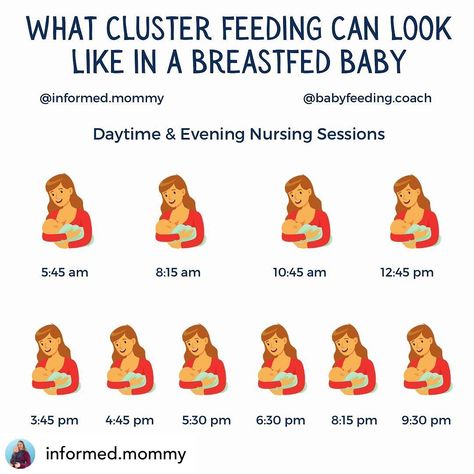 Expecting & New Moms’s Instagram photo: “@informed.mommy - Did you know that cluster feeding happens in both breastfed and formula-fed babies? 𝗦𝗼 𝘄𝗵𝘆 𝗱𝗼 𝗯𝗮𝗯𝗶𝗲𝘀 𝗰𝗹𝘂𝘀𝘁𝗲𝗿 𝗳𝗲𝗲𝗱?…” Cluster Feeding Newborn, Cluster Feeding, Formula Fed Babies, Formula Feeding, Baby Routine, Do Baby, Breastfed Baby, Baby Care Tips, Breastfeeding And Pumping