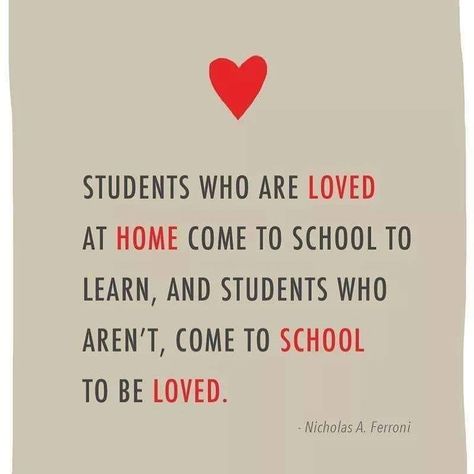 Educator on Instagram: ““Students who are loved at home come to learn, and students who aren’t, come to be loved.” 🖤 Facts on facts on facts 💯💯…” Jay Walker, Second Grade Teacher, Illustration Love, Love Facts, Middle School Teachers, Teacher Quotes, Preschool Teacher, Elementary Education, Radio Show