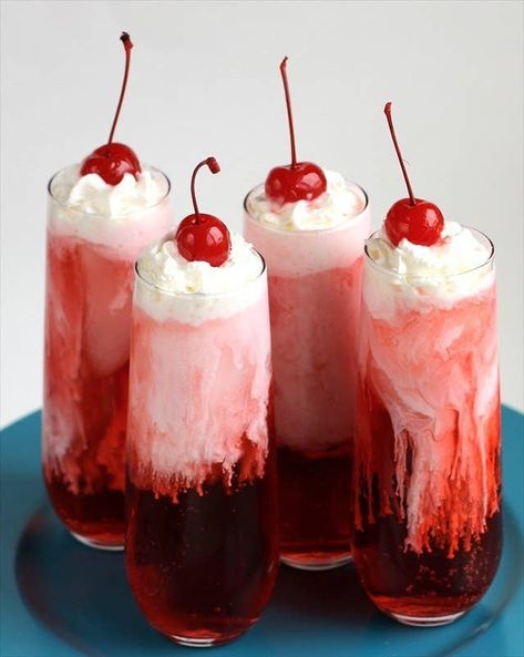 24 Drinks To Satisfy Your Soul This Summer Italian Cream Soda Recipe, Italian Cream Soda, Italian Cream, Soda Recipe, Fresh Raspberries, Alcoholic Drink, Homemade Italian, Cream Soda, Creamy Texture