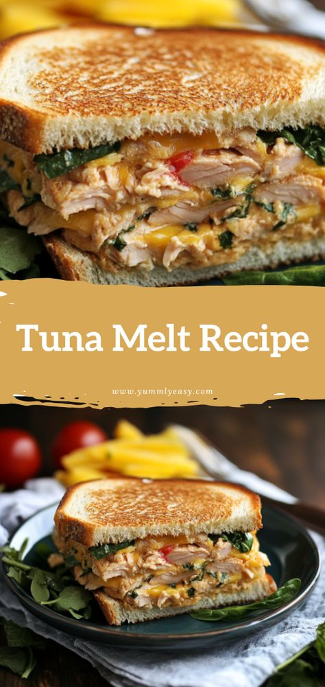 Tuna Melt Recipe - Yummly Easy Tuna Melt Recipe, Caprese Salad Recipe, Salmon Patties Recipe, Melt Recipe, Tomato Salad Recipes, Tuna Melt, Scalloped Potato Recipes, Sloppy Joes Recipe, Tuna Melts