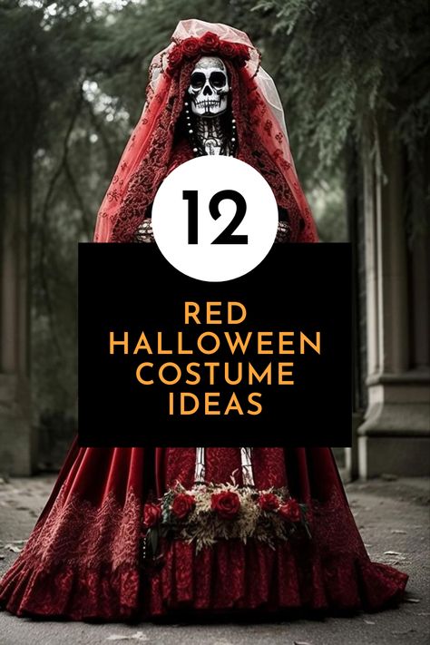 Halloween is just around the corner! Get inspired for your costume with these stunning Halloween costumes red dress ideas. Halloween Costumes With A Red Dress, Red Boots Halloween Costume, Costumes With Red Dress, Halloween Costumes With Red Dress, Halloween Costumes Red Dress, Red Costume Ideas, Red Dress Halloween Costume Ideas, Red Halloween Costumes, Red Dress Costume Ideas