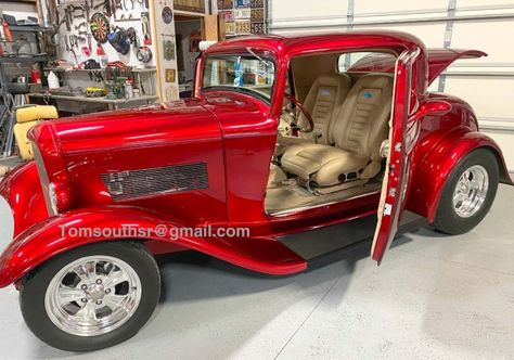 1932 Ford 3 Window Coupe All Steel Corvette Engine, 1932 Ford, Truck For Sale, Vintage Travel Trailers, Travel Trailers For Sale, Trailers For Sale, Travel Trailers, Classic Cars Trucks, Trucks For Sale