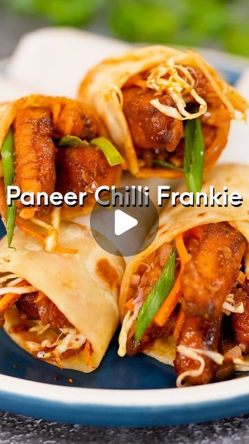 Paneer Frankie, Paneer Wrap, Frankie Recipe, Youtube Cooking, Quick Snack, Fusion Food, Master Chef, Quick Snacks, Fresh Veggies