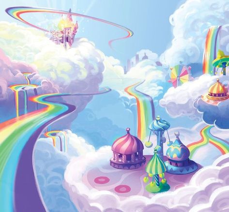 Floral Poster, Fantasy Art Landscapes, Environment Concept Art, Environmental Art, Graphic Design Illustration, Background Design, Landscape Art, Cartoon Art, My Little Pony