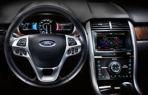 2012 Ford Edge Interior, via Flickr. Ford Edge Interior, Ford Edge Limited, Ford Edge Sport, 2020 Ford Explorer, Built Ford Tough, Pajero Sport, Ford Edge, Honda Logo, Gmc Trucks