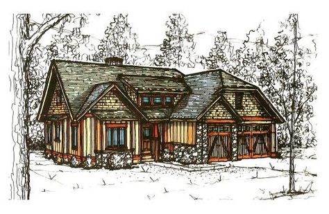 :) Lake Home Plans, Small Rustic House, Cottage House Designs, Rustic Craftsman, Court Yard, Bungalow Style House, Bungalow Style House Plans, Sims 4 House Plans, House Plans 3 Bedroom