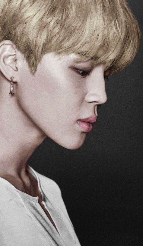 Jimin Side Profile, Kpop Soulmate, Disney Inspired Food, You Belong With Me, Inspo Pics, Park Jimin Cute, Jimin Wallpaper, Hoseok Bts, Bts Drawings