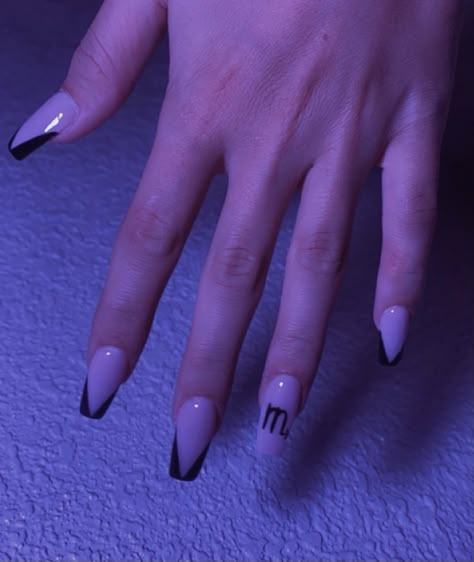 Scorpio Nail Designs, Scorpio Season Nails, Scorpio Inspired Nails, Scorpio Nails Acrylic, Scorpio Acrylic Nails, Scorpio Nail Art, Scorpio Nail Ideas, Birthday Nails Scorpio, Scorpio Birthday Nails