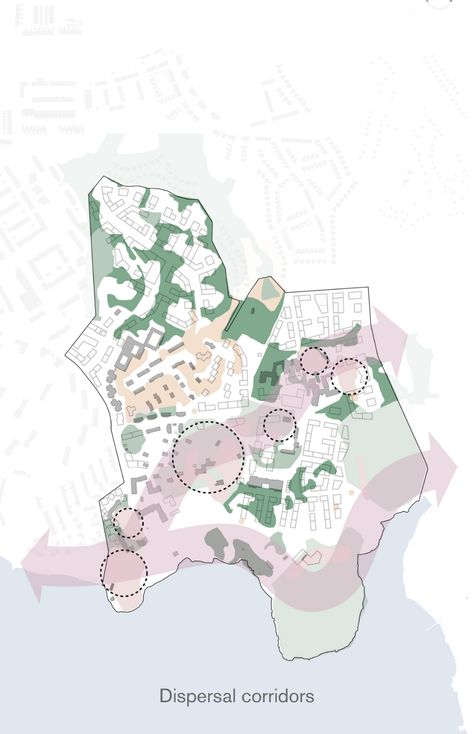 Land Use Analysis, Urban Design Diagram, Urban Analysis, Urban Design Graphics, Site Analysis, Concept Diagram, Architecture Graphics, Landscape Architecture Design, Architectural Drawing