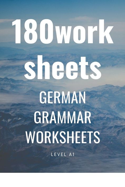 German grammer worksheets 1.Main folder with 180 worksheets(pdf) 2.Instructions for creative exercise 3.28 worksheets for specials contexts 4.Answers for all exercise 5.Template for creating ur own exercise.#languagelearning #polyglot #languagestudy  #languagegoals #languagecommunity #languagefluency #languagejourney #languagepassion German Language Learning Worksheets, Studying German, Learning German Worksheets, German Worksheets, German Lessons, Hello In Languages, Speak German, German Learning, Study German