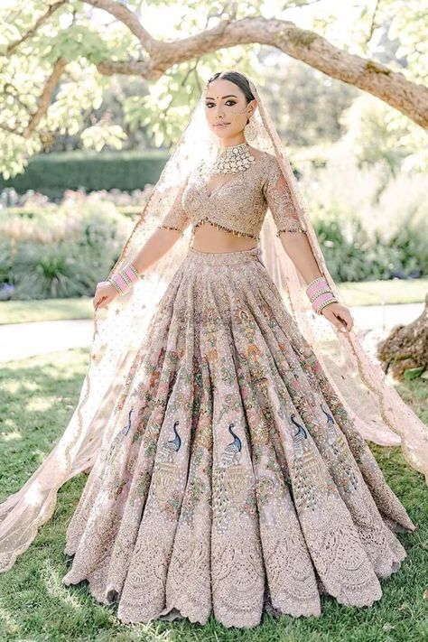 Introducing latest unique lehenga for brides & bridemaids. #weddingbazaar#indianwedding #uniquelehenga #uniquelehengadesigns #uniquelehengadesignsweddingdresses #uniquelehengadesignsimple #uniquelehengadesignspartywear #uniquelehengabridal #uniquelehengadesignsbollywood #uniquelehengaforengagemnet #uniquelehengaforbride #uniquelehengablouse #uniquelehengacolours #uniquelehengadesignscolorcombos #lehenga #lehengabridal #lehengawedding #lehengaforengagement #lehengaforsangeet #lehengared #lehenga Pastel Bridal Lehenga, Lehenga Color Combinations, Latest Bridal Lehenga Designs, Bridal Lehenga Designs, Latest Bridal Lehenga, Wedding Lehenga Designs, Indian Bride Outfits, Latest Bridal Dresses, Lehenga Wedding