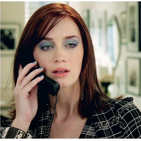 Emily Charlton, Devil Wears Prada Outfits, Prada Makeup, Nina Dobrev Vampire Diaries, The Painted Veil, Bright Eyeshadow, Miranda Priestly, Devil Wears Prada, Auburn Hair