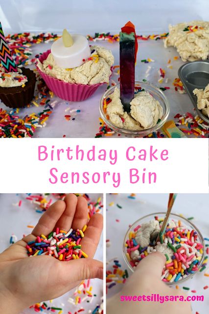 Daycare Curriculum, Fake Candles, Fake Cupcakes, Cupcake Mold, Easy Birthday, Sensory Boxes, Homemade Playdough, Cake Walk, Sensory Bin