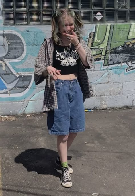 Summer Outfits Alt, Outfits Alt, Summer Grunge Outfits, Grunge Summer Outfits, Fits Summer, Grunge Summer, Summer Grunge, Outfit Inspo Spring, Look Grunge