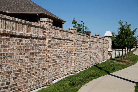 Masonry Fence, Backyard Fence, Brick Fence, Boundary Walls, House Bedroom, Backyard Fences, Fence Design, Price Guide, Walkway