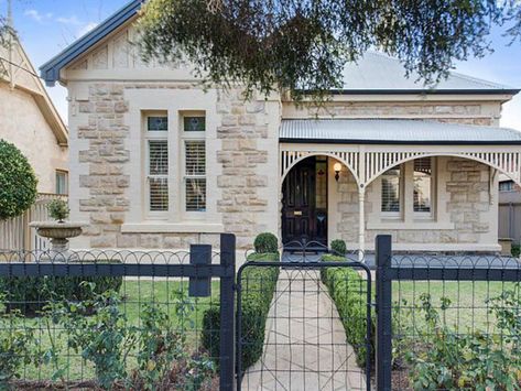 Sandstone Classics Currently On The Market Sandstone Houses Exterior, Australian Heritage Homes, Australian Sandstone House, Sandstone Brick House Exterior, Sandstone Facade House, Sandstone Home Exterior, Heritage House Exterior, Sandstone Exterior Houses, Heritage Homes Australian