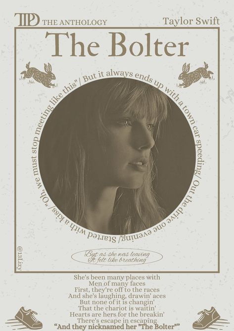 The Bolter Taylor Swift, Swift Wallpaper, Swift Lyrics, Taylor Swift Posters, Music Posters, Taylor Swift Wallpaper, Taylor Swift Lyrics, Music Poster, Poets