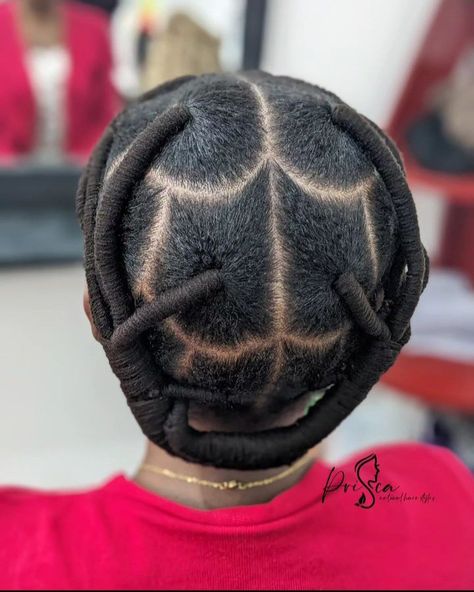 African Protective Hairstyles, Bobby Wool Braids Hairstyles, African Wool Thread Hairstyles, Threading Hairstyles African Hair, Wool Plaiting African Hair, Cornrow Updo On Natural Hair, Thicken Hair Naturally, African Threading, Hair Threading