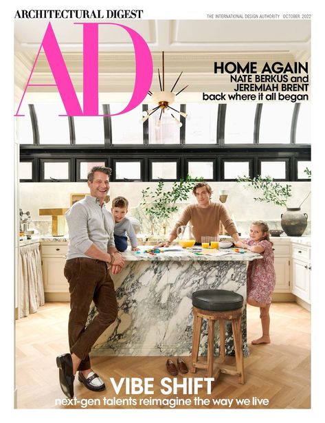 KELLY MARSHALL Nate Berkus And Jeremiah Brent, Architectural Digest Magazine, Nate And Jeremiah, Nyc Penthouse, The Gambit, Jeremiah Brent, Ad Home, Beni Rugs, Top Architects