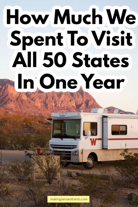 All 50 States Road Trip, Visiting All 50 States, 50 State Road Trip, Visit All 50 States Bucket List, 50 States Road Trip, Visit All 50 States, 50 States Travel, Road Trip Across America, Rv Campsite