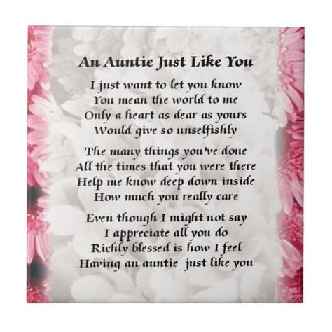 Happy Birthday Aunt From Niece, Happy Birthday Wishes Aunt, Birthday Quotes For Aunt, Birthday Wishes For Aunt, Happy Birthday Aunt, Auntie Quotes, Aunt Quotes, Message Mom, Pink Floral Design