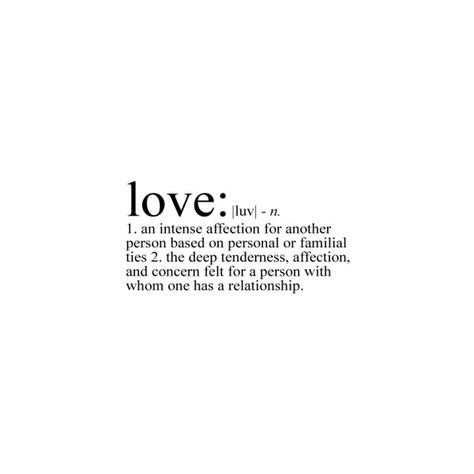 Love Definition Wall Quotes Decal (115 BRL) ❤ liked on Polyvore featuring text, quotes, words, backgrounds, definitions, filler, phrase and saying Love Means Quotes Definitions, Love Definition Aesthetic, Love Definition Quotes, Definitions Aesthetic, Quotes Definitions, Layout Quotes, Love Definition, Definition Quotes, Uncommon Words