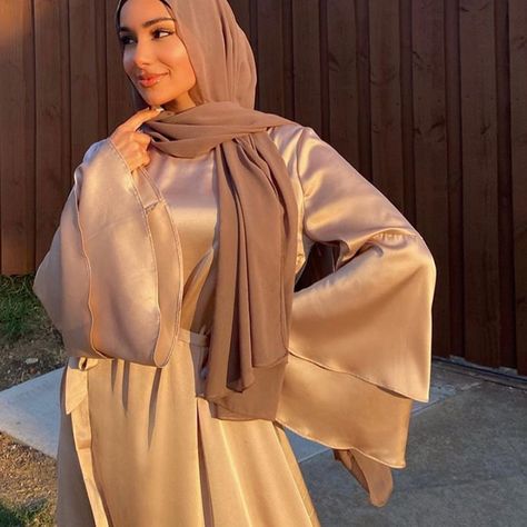 Hijabi Mode, Hijab Stile, Estilo Hijab, Hijab Look, Mode Turban, Dress Muslim, Hijabi Style, Ankle Dress, Muslim Outfits