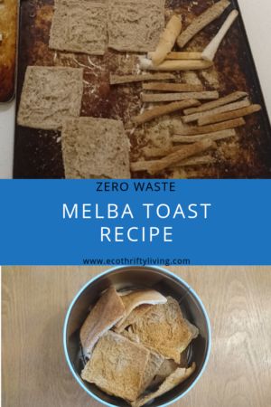 In this article I share my delicious melba toast recipe. It is one of my favourite ways to rescue bread that won't get used up in time! Melba Toast Recipe, Melba Toast, Leftover Bread, Frugal Family, Thrifty Living, Piece Of Bread, After School Snacks, Reduce Food Waste, Toast Recipes