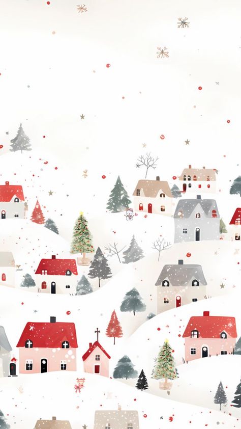 Winter Scenery Aesthetic, Christmas Wallpaper Pattern, Winter House Illustration, Wallpaper Weihnachten, Weihnachten Wallpaper, Christmas Pattern Background, Christmas Phone Backgrounds, Christmas Background Photography, Holiday Iphone Wallpaper