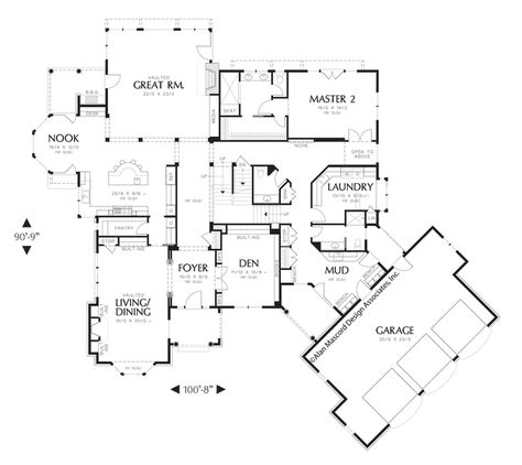 House Plan 2449 -The Hallsville | houseplans.co 6000 Sq Ft House Plans, Multigenerational House Plans, Multigenerational House, Future Inspiration, Home Building Tips, European House Plan, American House, Building Tips, Jack And Jill Bathroom