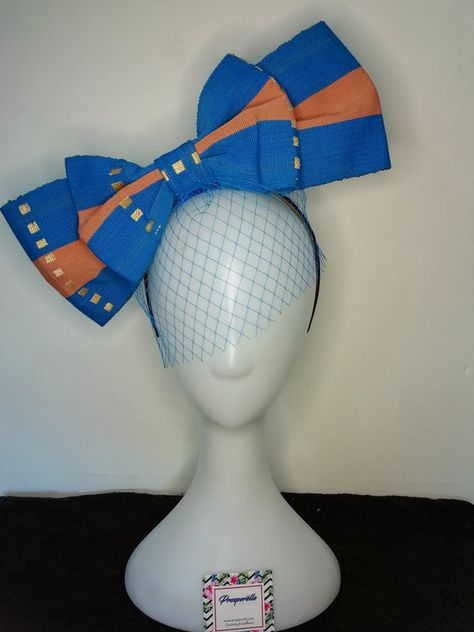 Hey, I found this really awesome Etsy listing at https://www.etsy.com/uk/listing/970781811/beautiful-double-bow-asooke-fascinator Asooke Fascinator, Luxury Fitted Bow Fascinator, Adjustable Orange Fascinator For Evening, Orange Headband Fascinator For Wedding, Blue Adjustable Headband Fascinator, Bow Fascinator, How To Make Fascinators, Adjustable Hat-shaped Wedding Fascinator, Giant Bow